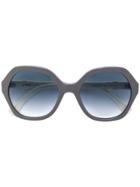 Fendi Eyewear Havana Sunglasses - Grey