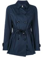 Herno Belted Water Resistant Trench - Blue