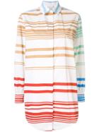 Anteprima Riga Striped Shirt - White