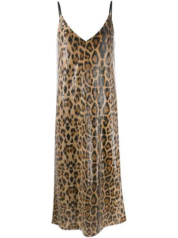 In The Mood For Love Rihanna Dress - Brown