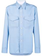 Calvin Klein 205w39nyc Patch Pocket Shirt - Blue