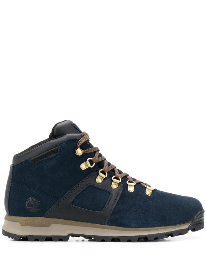 Timberland Ankle Lace-up Boots - Blue