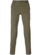 Pt01 Slim Chino Trousers, Men's, Size: 50, Green, Cotton/spandex/elastane