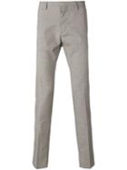 Dsquared2 Houndstooth Pattern Trousers - Black