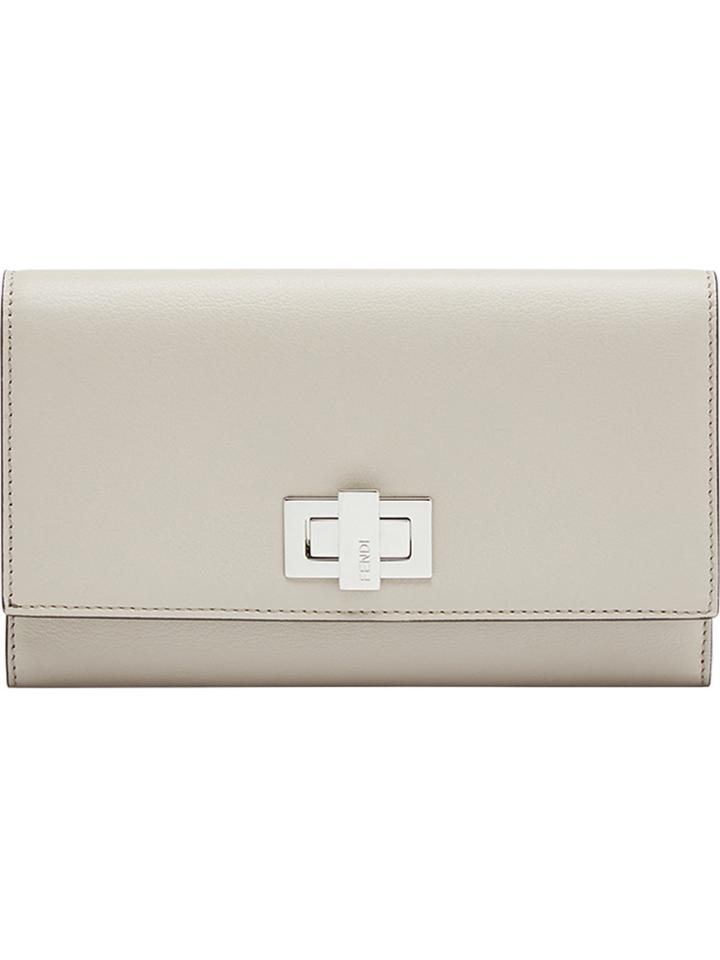 Fendi Continental Wallet - Grey