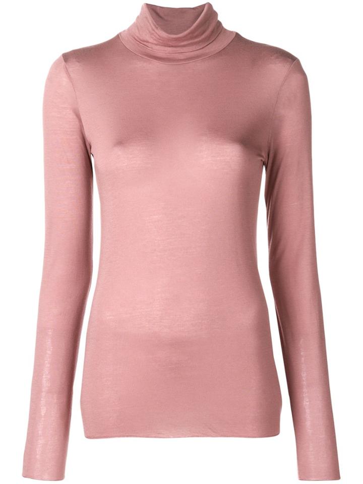 Roberto Collina Perfectly Fitted Sweater - Pink & Purple