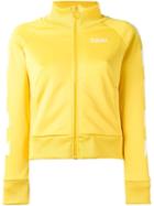 Off-white Zipped Jacket, Women's, Size: Medium, Yellow/orange, Cotton/polyester/viscose