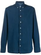 Hackett Button-down Denim Shirt - Blue
