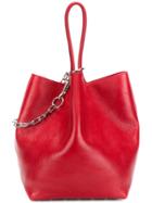 Alexander Wang Large Roxy Bucket Tote - Red