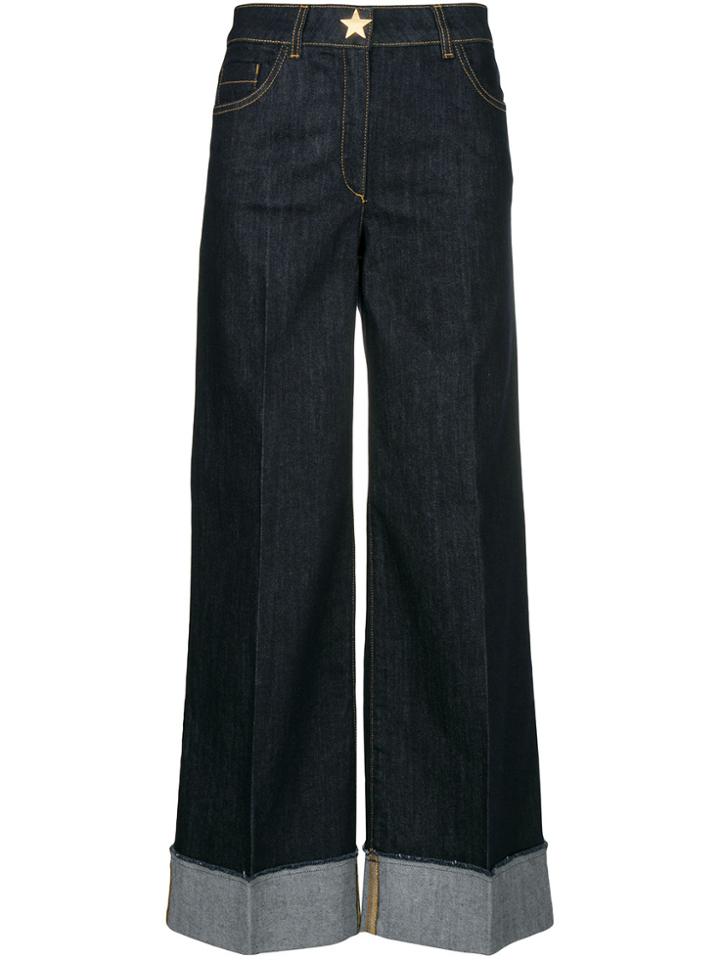 Moschino Straight Leg Jeans - Blue