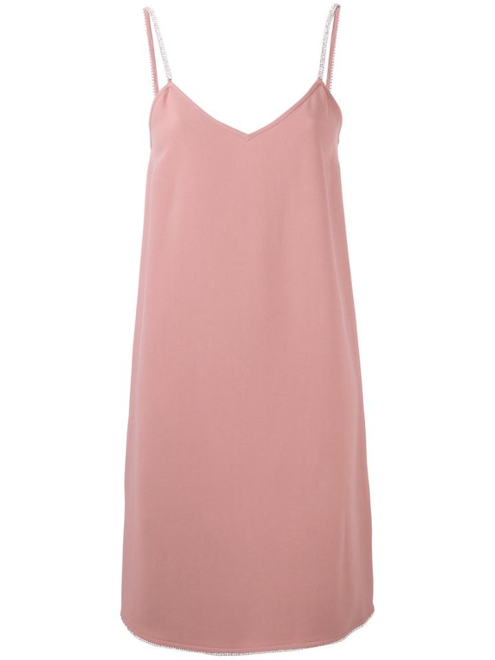 Gianluca Capannolo Cami Dress, Women's, Size: 40, Pink/purple, Acetate/viscose