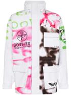 Off-white Goretex Graffiti Print Ski Jacket