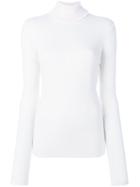 Barbara Bui Ribbed Top - White