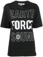 Mcq Alexander Mcqueen Earth Force Sound T-shirt - Black