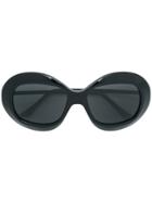 Marni Eyewear Oversized Sunglasses - Black