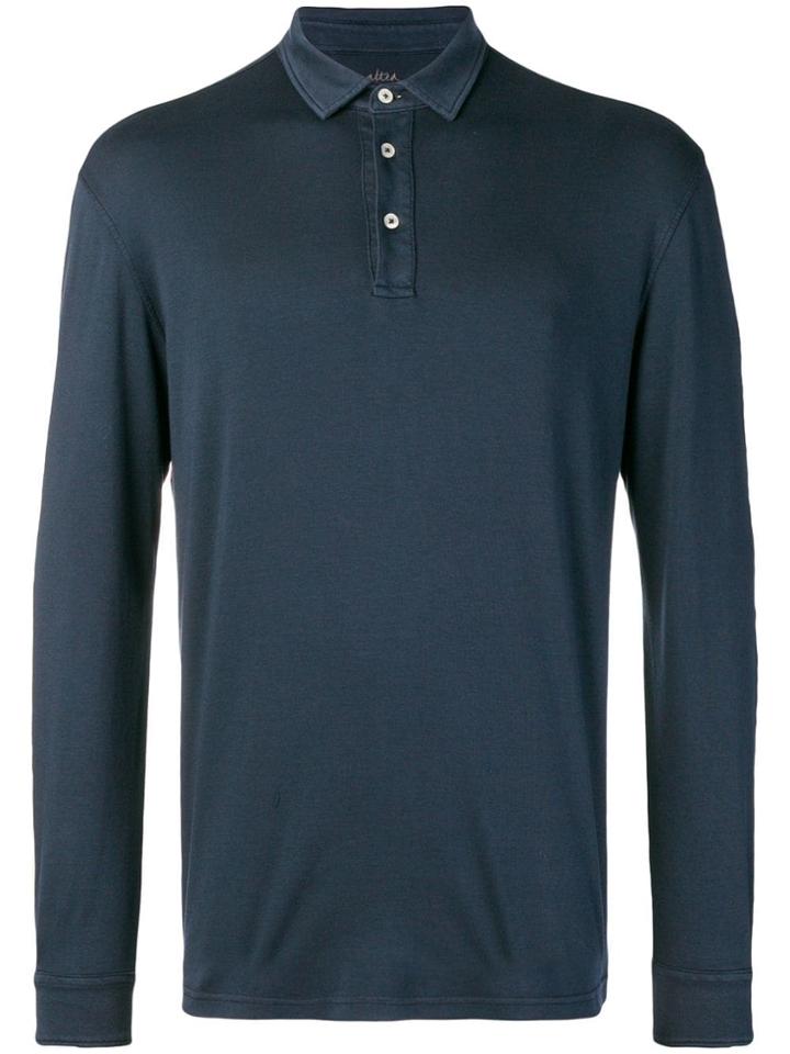 Altea Long Sleeve Polo Shirt - Blue