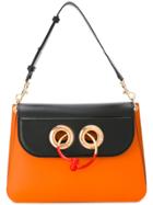 Jw Anderson Medium Orange Black Pierce Shoulder Bag - Yellow & Orange
