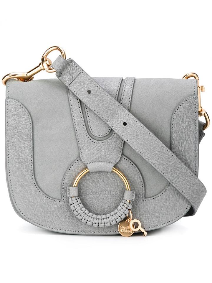 See By Chloé Hana Crossbody Bag, Women's, Grey, Goat Skin