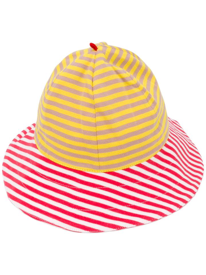 Rykiel Enfant Striped Hat, Girl's, Size: 52 Cm, Pink/purple