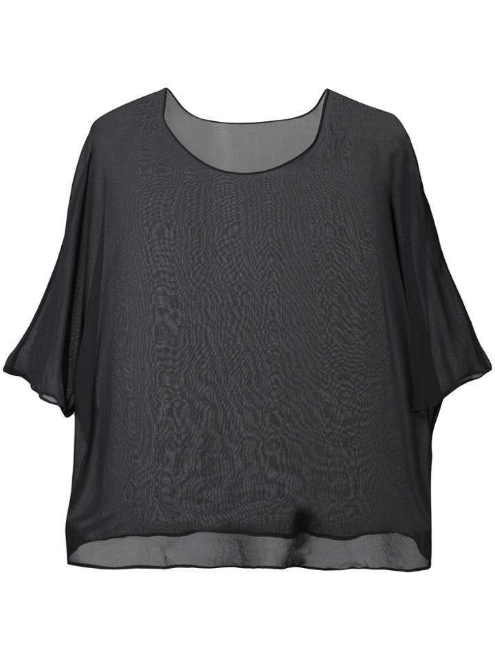 Zambesi Embroidered Top - Black