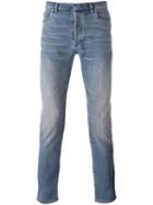 Maison Margiela Slim Fit Jeans, Men's, Size: 36, Blue, Cotton/spandex/elastane