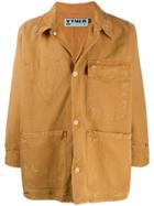 Vyner Articles Vyner Articles 2a03workerjacketdistressed Tan - Brown