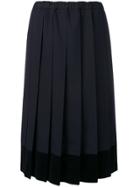 Comme Des Garçons Girl Pleated Skirt - Blue