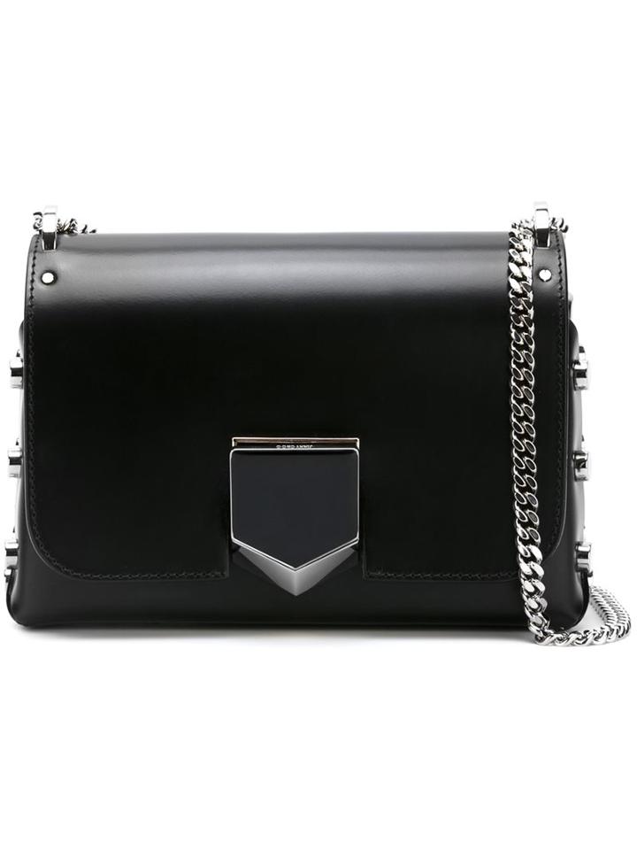 Jimmy Choo Petite 'lockett' Shoulder Bag, Women's, Black