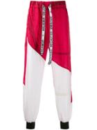 Raeburn Parachute Track Trousers - Red