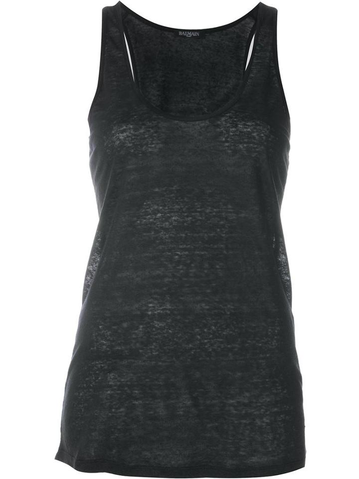 Balmain Sheer Vest
