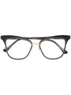 Dita Eyewear 'willow' Glasses, Black, Acetate/metal (other)/18kt Gold