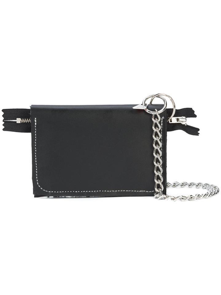 Camiel Fortgens Embossed Passport Wallet - Black