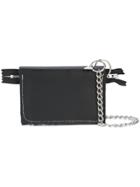 Camiel Fortgens Embossed Passport Wallet - Black