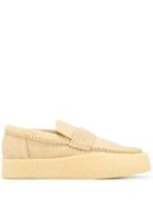 Acne Studios Hand-stitched Minimal Loafers - Neutrals