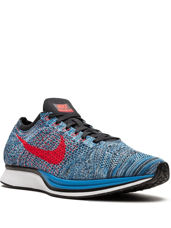 Nike Flyknit Racer Sneakers - Blue