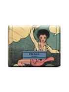 Prada Cartoon-print Wallet - Multicolour