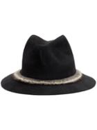 Lola Hats 'unibrow' Hat, Women's, Black, Acrylic/polyester/rabbit Felt