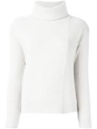 Odeeh Roll Neck Sweater, Women's, Size: 36, Nude/neutrals, Virgin Wool