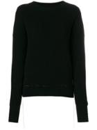 Helmut Lang Ribbed Sweater - Black