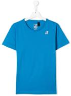 K Way Kids Teen Logo Patch T-shirt - Blue