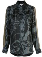 Pierre-louis Mascia Floral Embroidered Blouse - Blue