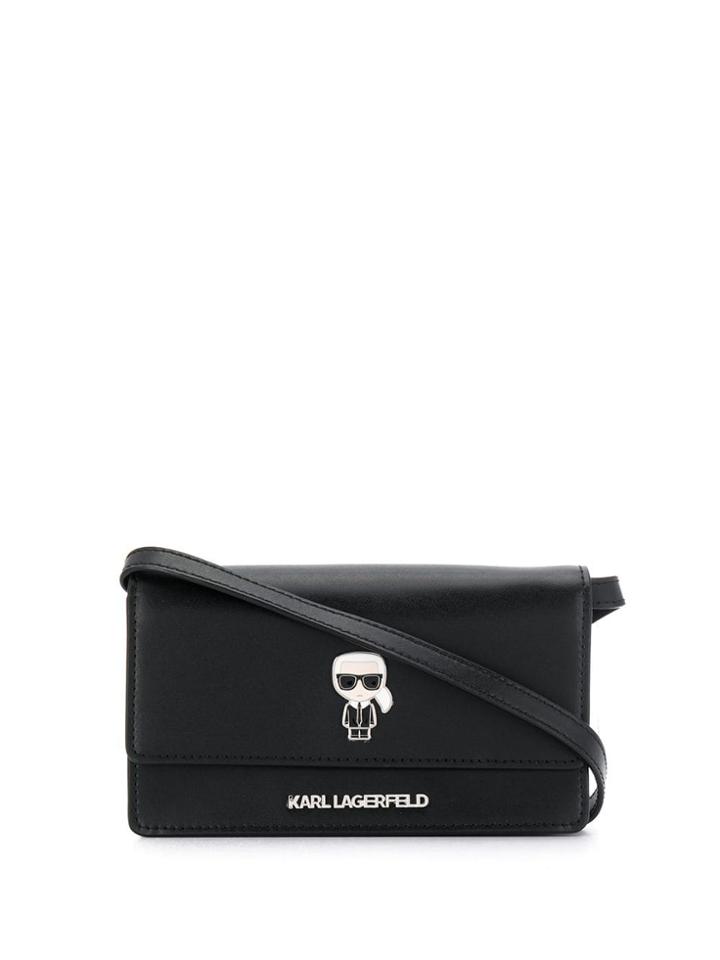 Karl Lagerfeld K/ikonik Cross Body Bag - Black