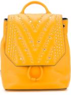 Mcm Studded Backpack, Calf Leather