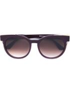 Thierry Lasry Round Frame Sunglasses, Women's, Pink/purple, Acetate/plastic
