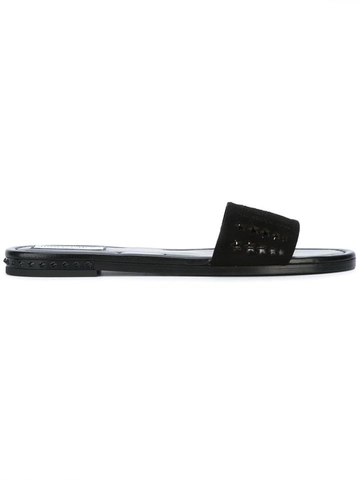 Jimmy Choo Dree Slip-on Sandals - Black