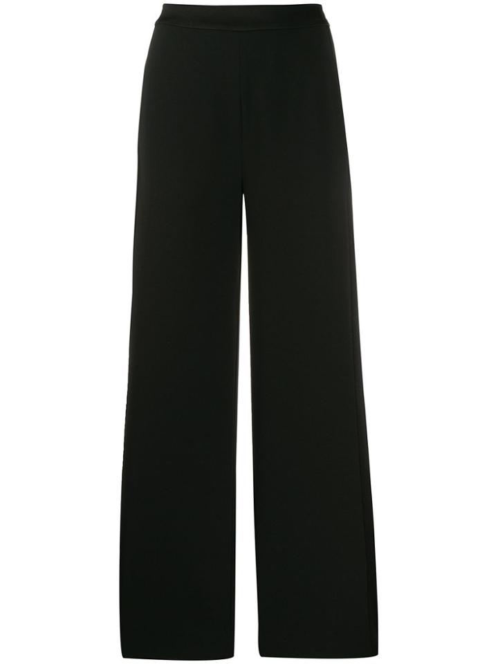Diane Von Furstenberg Ciara Wide Leg Trousers - Black