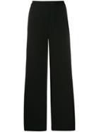 Diane Von Furstenberg Ciara Wide Leg Trousers - Black