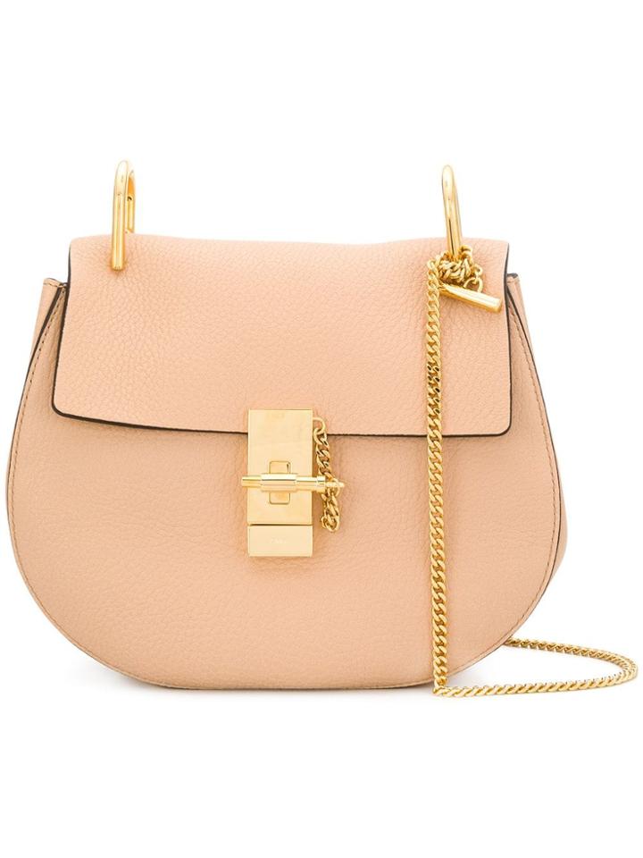 Chloé Small Drew Shoulder Bag - Pink