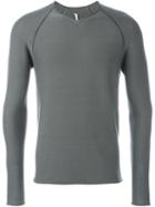 Label Under Construction V-neck Jumper