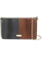 Nina Ricci Two Tone 'dido' Shoulder Bag, Women's, Grey